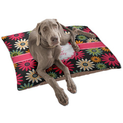 Daisies Dog Bed - Large w/ Name and Initial