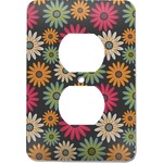 Daisies Electric Outlet Plate