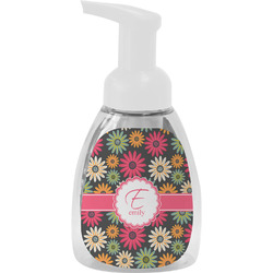 Daisies Foam Soap Bottle - White (Personalized)