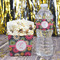 Daisies French Fry Favor Box - w/ Water Bottle