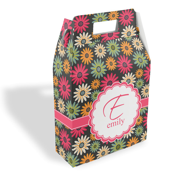 Custom Daisies Gable Favor Box (Personalized)