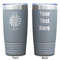 Daisies Gray Polar Camel Tumbler - 20oz - Double Sided - Approval