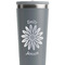 Daisies Grey RTIC Everyday Tumbler - 28 oz. - Close Up