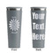 Daisies Grey RTIC Everyday Tumbler - 28 oz. - Front and Back