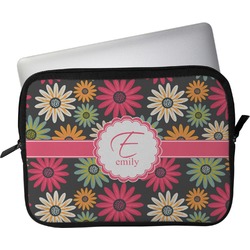 Daisies Laptop Sleeve / Case - 13" (Personalized)