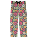 Daisies Mens Pajama Pants - L