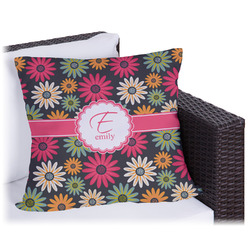 Daisies Outdoor Pillow - 20" (Personalized)