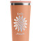 Daisies Peach RTIC Everyday Tumbler - 28 oz. - Close Up