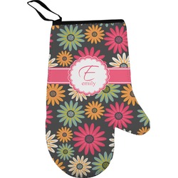 Daisies Right Oven Mitt (Personalized)