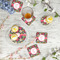 Daisies Plastic Party Appetizer & Dessert Plates - In Context