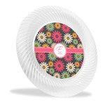 Daisies Plastic Party Dinner Plates - 10" (Personalized)