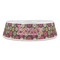 Daisies Plastic Pet Bowls - Large - FRONT