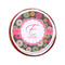 Daisies Printed Icing Circle - Small - On Cookie