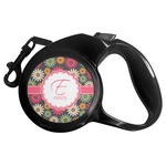 Daisies Retractable Dog Leash (Personalized)