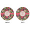 Daisies Round Linen Placemats - APPROVAL (double sided)