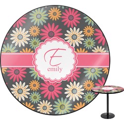Daisies Round Table - 30" (Personalized)