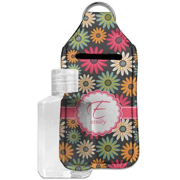 Custom Daisies Hand Sanitizer & Keychain Holder - Large (Personalized)