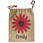 Daisies Santa Sack - Front (Personalized)