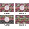 Daisies Set of Rectangular Dinner Plates (Approval)