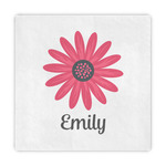 Daisies Standard Decorative Napkins (Personalized)