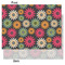 Daisies Tissue Paper - Heavyweight - Medium - Front & Back