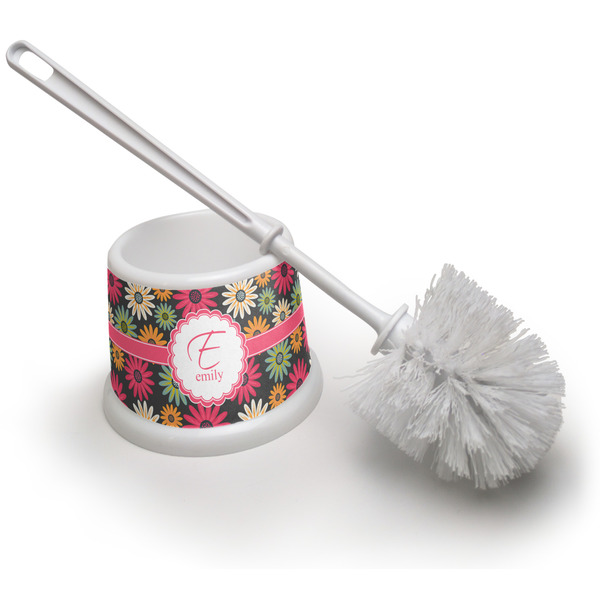 Custom Daisies Toilet Brush (Personalized)