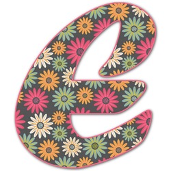 Daisies Letter Decal - Large (Personalized)