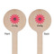 Daisies Wooden 6" Stir Stick - Round - Double Sided - Front & Back