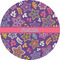 Simple Floral 2" Multipurpose Round Labels - Single Sticker