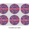 Simple Floral 3" Multipurpose Round Labels - Sheet