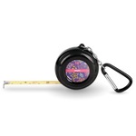 Simple Floral Pocket Tape Measure - 6 Ft w/ Carabiner Clip (Personalized)