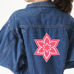 Simple Floral Large Custom Shape Patch - 2XL