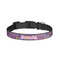 Simple Floral Dog Collar - Small - Front