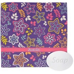 Simple Floral Washcloth (Personalized)