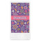 Simple Floral Guest Napkins - Full Color - Embossed Edge (Personalized)