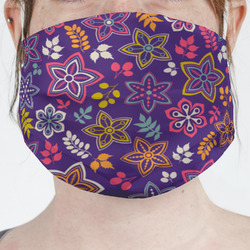Simple Floral Face Mask Cover
