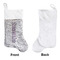 Simple Floral Sequin Stocking - Approval