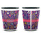 Simple Floral Shot Glass - Two Tone - APPROVAL