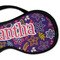 Simple Floral Sleeping Eye Mask - DETAIL Large