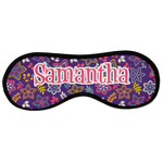 Simple Floral Sleeping Eye Masks - Large (Personalized)