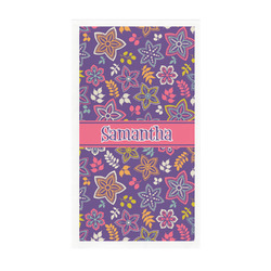 Simple Floral Guest Paper Towels - Full Color - Standard (Personalized)