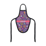 Simple Floral Bottle Apron (Personalized)