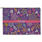 Simple Floral Zipper Pouch Large (Front)