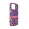 Simple Floral iPhone 13 Mini Case - Angle