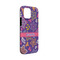 Simple Floral iPhone 13 Mini Tough Case - Angle