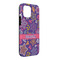 Simple Floral iPhone 13 Pro Max Tough Case - Angle