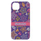 Simple Floral iPhone 14 Plus Case - Back