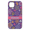 Simple Floral iPhone 14 Plus Tough Case - Back