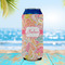 Abstract Foliage 16oz Can Sleeve - LIFESTYLE