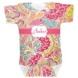 Abstract Foliage Baby Bodysuit 3-6 (Personalized)